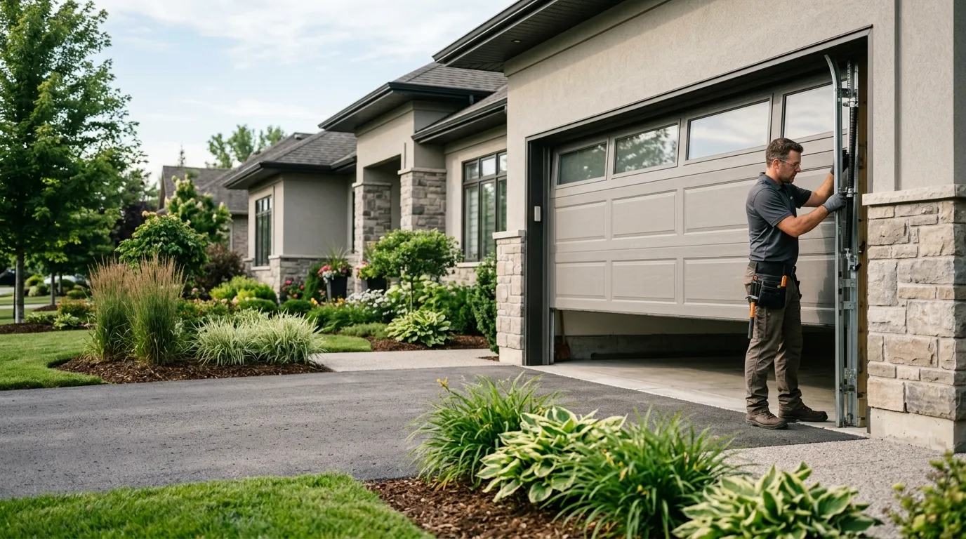 Garage door work by Cincinnati Garage Door Pros in Cincinnati, OH