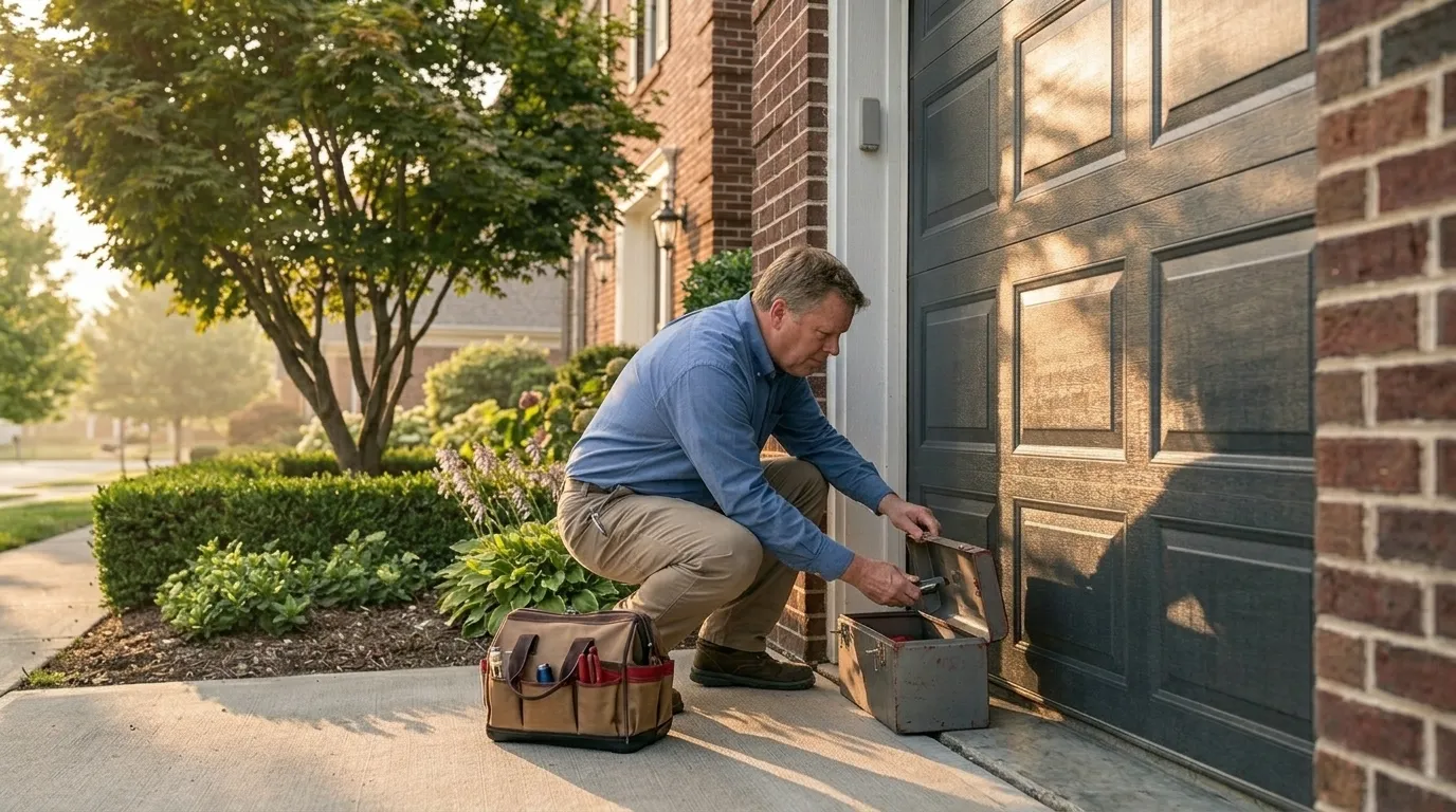 Garage door work by Cincinnati Garage Door Pros in Cincinnati, OH