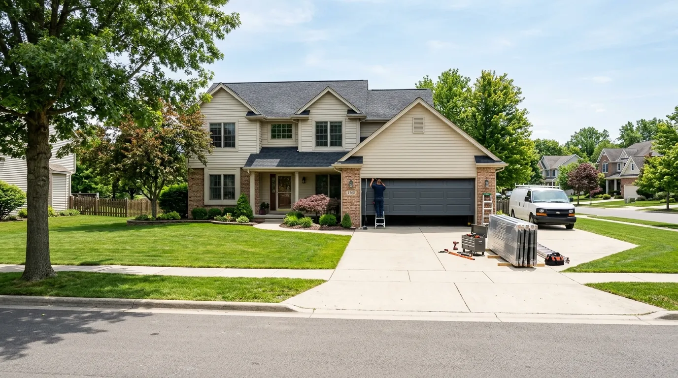 Garage door service in Cincinnati, OH